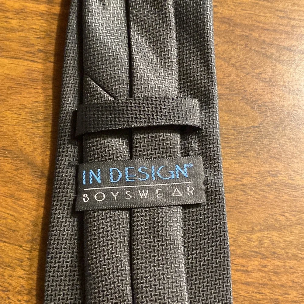 Boys clip on necktie